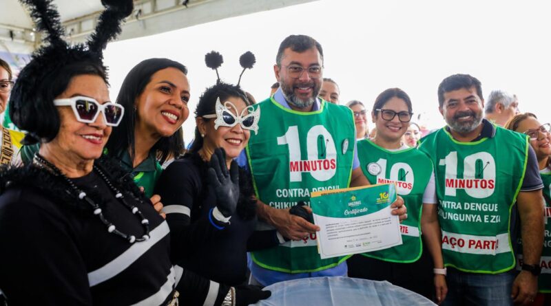 Governador Wilson Lima lança ‘Dia D’ contra a dengue no Amazonas durante 18ª edição do Governo Presente