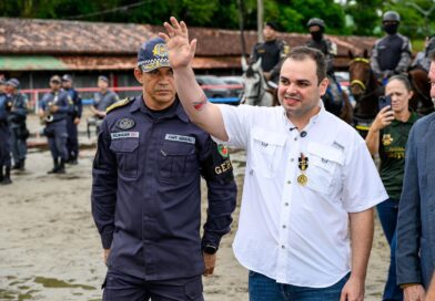 Governador interino Roberto Cidade anuncia ações voltadas à Segurança Pública do Amazonas