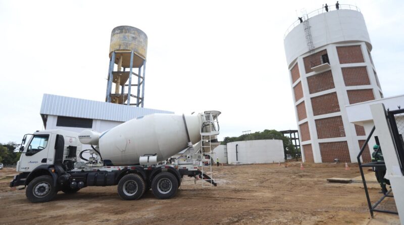 Prosai Parintins: Novo sistema de abastecimento de água entra em fase de testes