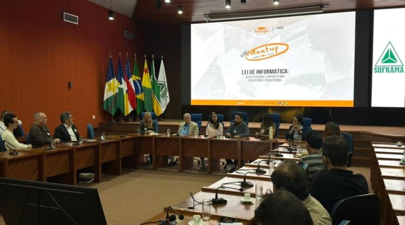 118º Meetup Jaraqui Valley debate impactos da Lei de Informática no ecossistema de inovação da região