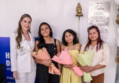 Com a presença da primeira-dama Thaisa Cidade, pacientes celebram vitória contra a leucemia no Hospital do Sangue