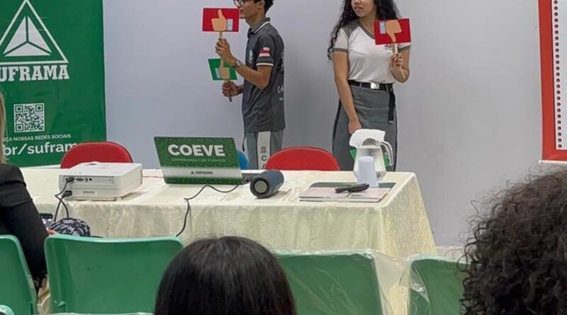 Suframa nas Escolas leva debate sobre a Zona Franca a alunos do Colégio Dom Pedro II