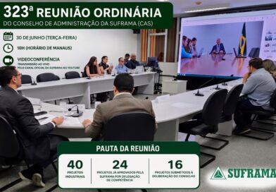 CAS 323 apreciará 40 projetos com previsão de R$ 3,18 bilhões em investimento