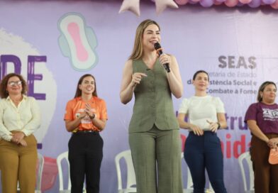 Primeira-dama Thaisa Cidade reforça ações de proteção infantojuvenil nas escolas em evento na zona sul de Manaus