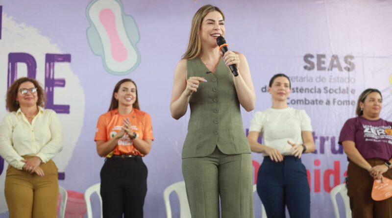 Primeira-dama Thaisa Cidade reforça ações de proteção infantojuvenil nas escolas em evento na zona sul de Manaus