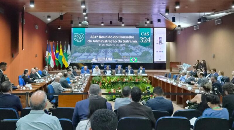 Reunião do Conselho de Administração da Suframa aprova investimentos e destaca avanços da sustentabilidade e modernização na ZFM