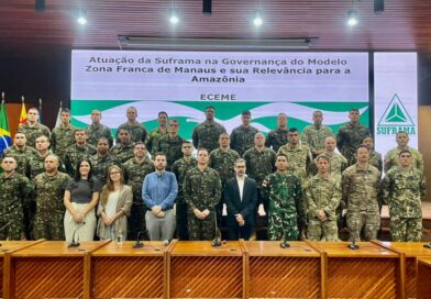 Oficiais do Exército Brasileiro aprofundam conhecimentos sobre impactos virtuosos da Zona Franca de Manaus