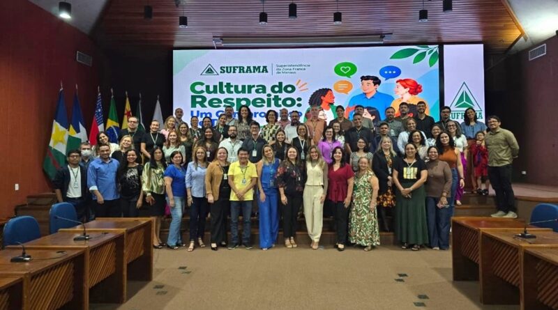 Suframa promove palestra sobre prevenção ao assédio no ambiente de trabalho