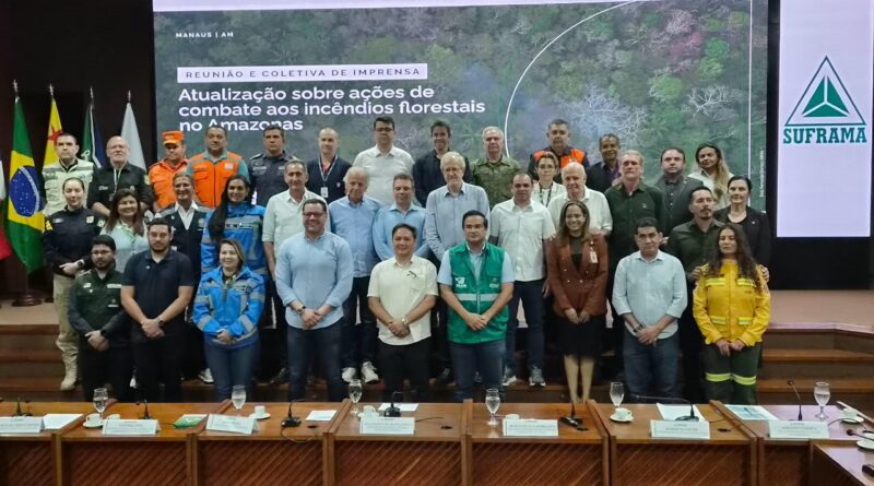 Suframa sedia reunião de alinhamento para combate a incêndios florestais no Amazonas