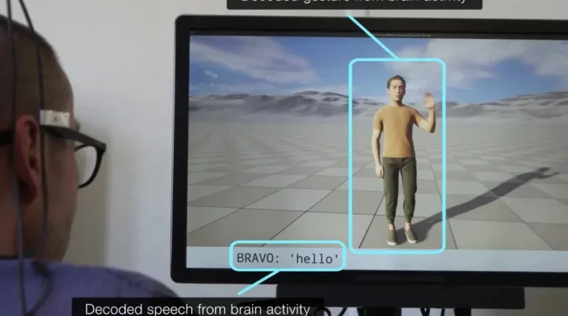 Implante cerebral permite que pessoas paralisadas se comuniquem por avatar